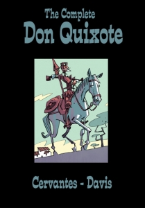 Omslag van de prachtige stripbewerking van Don Quichote door Rob Davis.