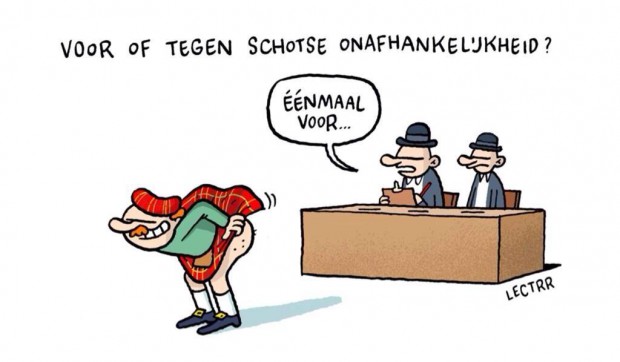 Cartoon van Lectrr.