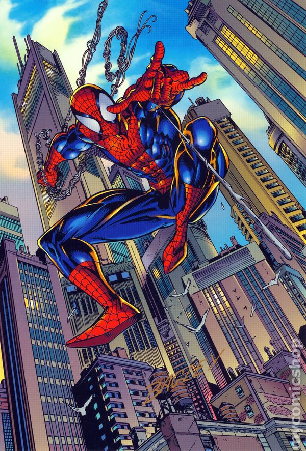 Mark Bagley's Spider-Man. Bron: Mycomicshop.com. 
