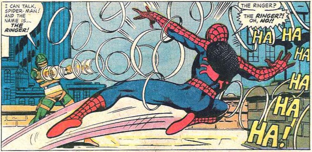 Spidey versus The RInger. 