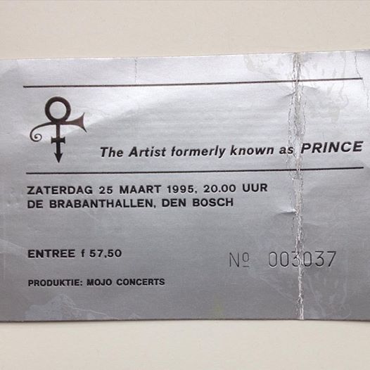 prince concertkaart